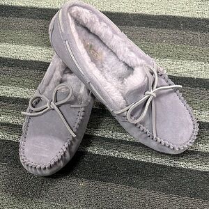 UGG Light purplish Gray Women's Moccasins 8